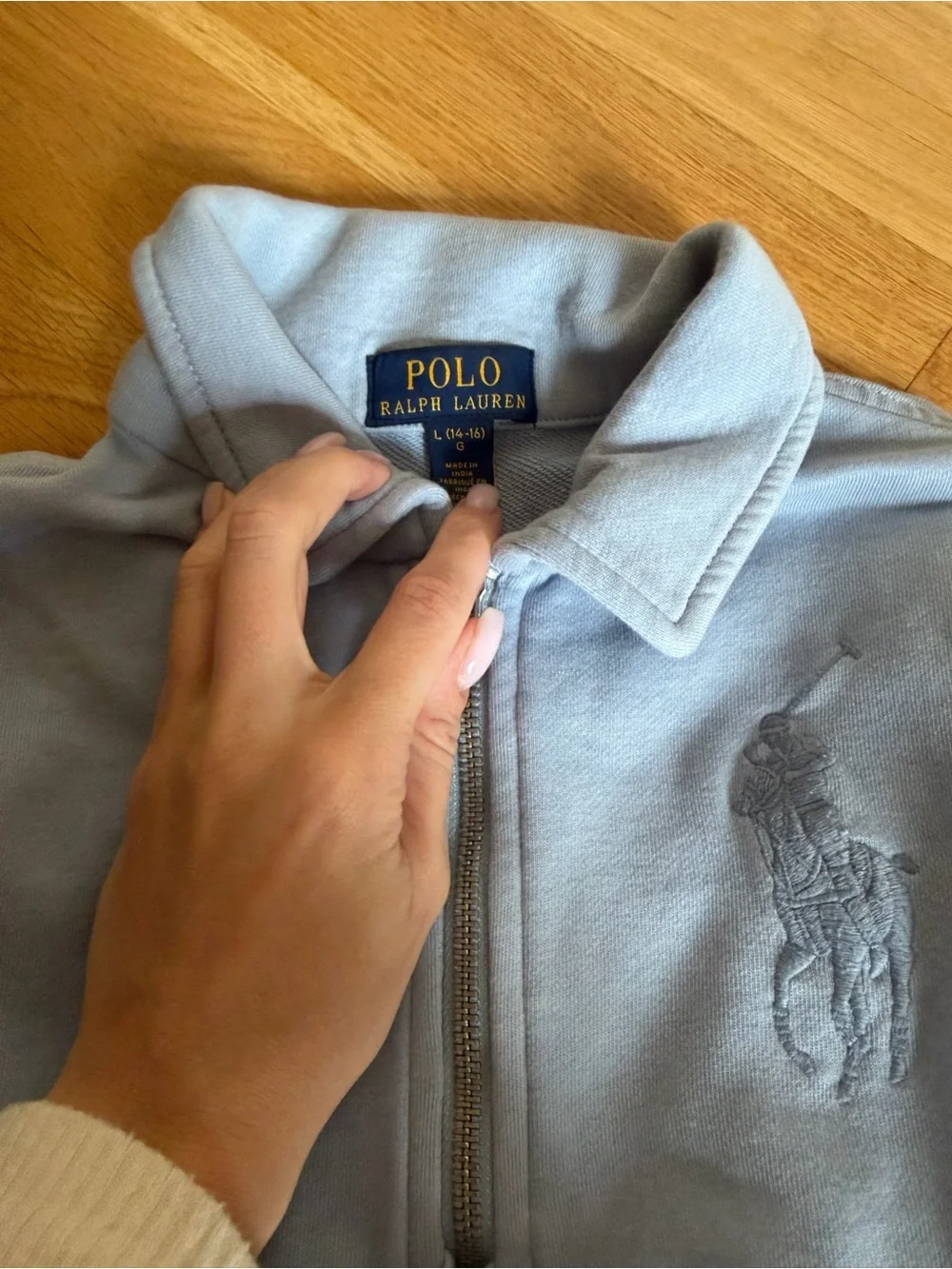 Polo by Ralph Lauren Light Blue Kids Sweatshirt & Joggers Set